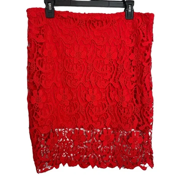 Leith Lace Pencil Skirt - Picture 1 of 5